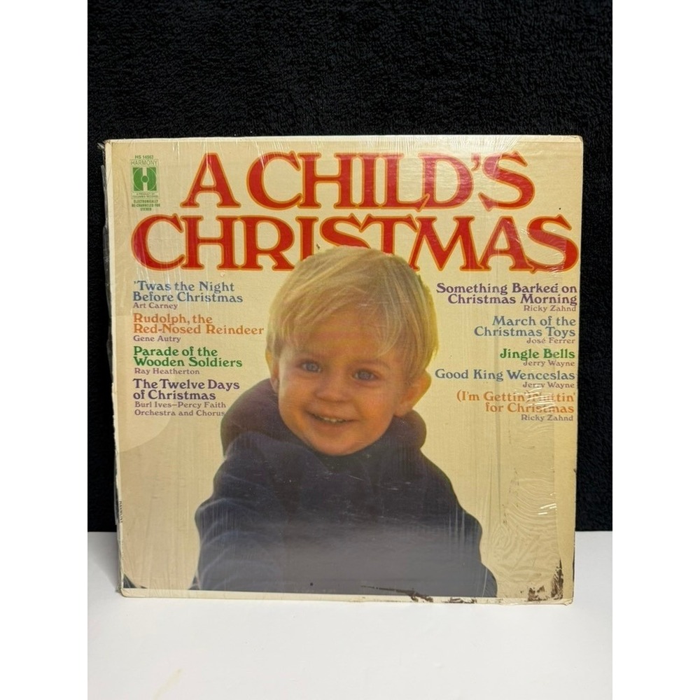 A Child's Christmas Vinyl LP Harmony HS 14563 Gene Autry Burl Ives Art Carney
